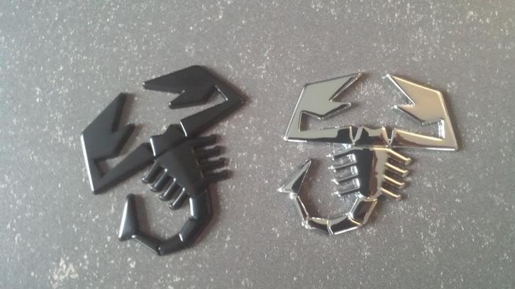Abarth Scorpion schorpioen auto car sticker badge motor Fiat, Auto diversen, Autostickers, Ophalen of Verzenden