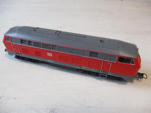 Roco Diesel Lokomotief 218 158-4 DB, Hobby en Vrije tijd, Modeltreinen | H0, Zo goed als nieuw, Locomotief, Gelijkstroom, Roco