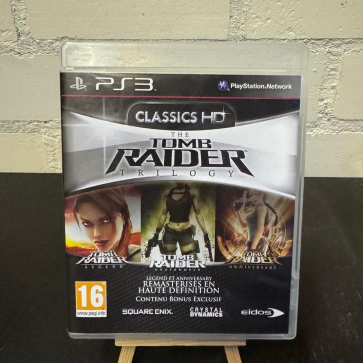 PlayStation 3: The Tomb Raider Trilogy Classics HD - Franse, Spelcomputers en Games, Games | Sony PlayStation 3, Gebruikt, Avontuur en Actie