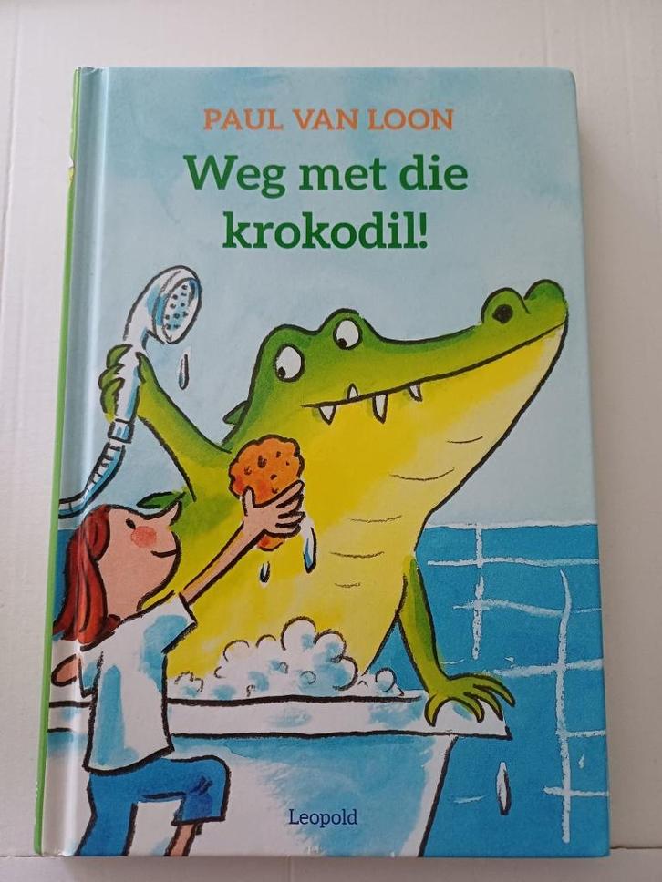 Weg met die krokodil!, Boeken, Kinderboeken | Jeugd | onder 10 jaar, Gelezen, Ophalen of Verzenden
