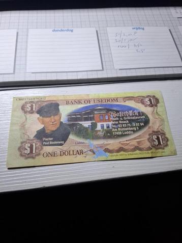 soevenier/Ostsee dollar/bank of usedom/Loddin/2005/Baltica beschikbaar voor biedingen