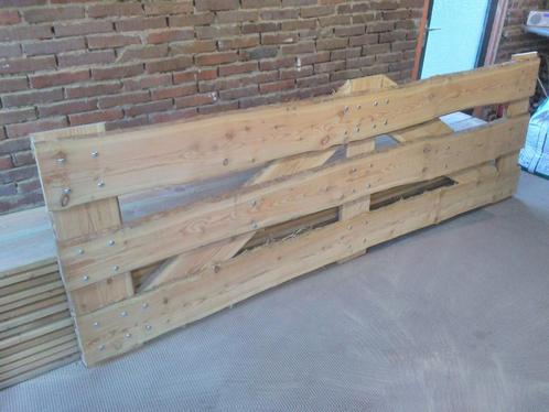Boeren landhek 3 meter breed en 1 meter hoog, Tuin en Terras, Tuinhekken en Hekwerk, Nieuw, Tuinhek, Hout, Ophalen