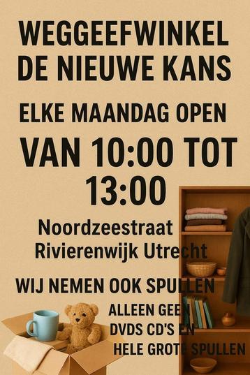 Weggeefwinkel De Nieuwe Kans  beschikbaar voor biedingen