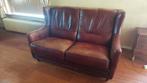 Mol & Geurts Leren Tweezitsbank in Goede Staat, Ophalen, Klassiek, 150 tot 200 cm, Tweepersoons