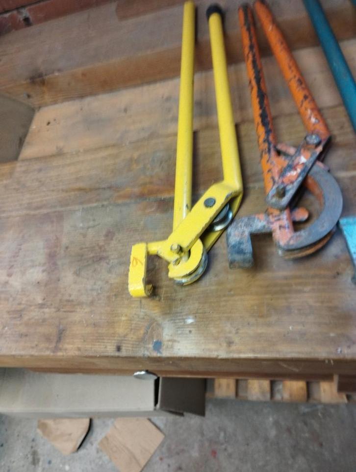 Buigblokken /pijpenbuiger 15mm prijs verlaagd., Doe-het-zelf en Verbouw, Gereedschap | Handgereedschap, Gebruikt, Ophalen of Verzenden