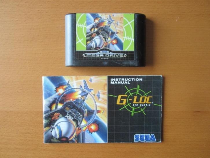 G-Loc Sega Mega Drive Megadrive, Spelcomputers en Games, Games | Sega, Mega Drive, Avontuur en Actie, 1 speler, Vanaf 3 jaar, Ophalen of Verzenden