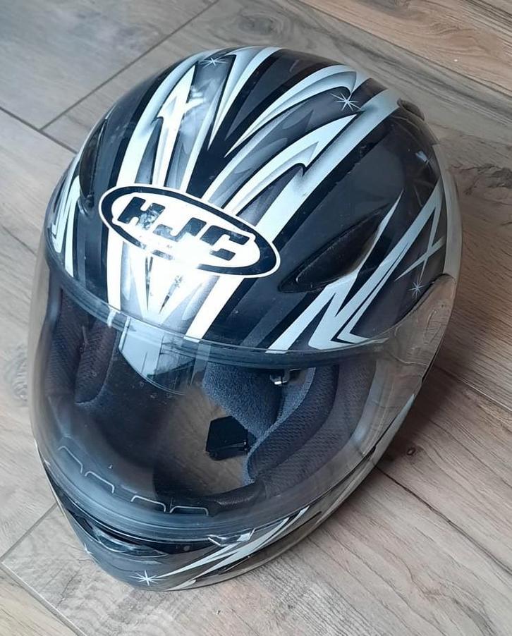 HJC M58 Motorhelm - Goed Onderhouden, Motoren, Kleding | Motorhelmen, Dames, Heren, Integraalhelm, M, HJC, Tweedehands, Ophalen of Verzenden