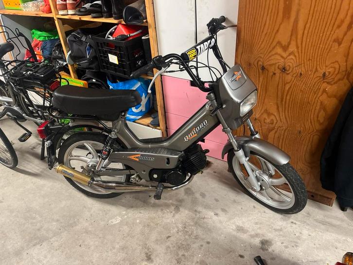 Tomos Quadro 2011 - Blauwe Plaat, Fietsen en Brommers, Brommeronderdelen | Snorfietsen, Gebruikt, Tomos, Overige typen, Ophalen of Verzenden