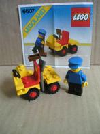 Lego set 6607 de straatveger met auto, met bouwbeschrijving, Ophalen of Verzenden, Gebruikt