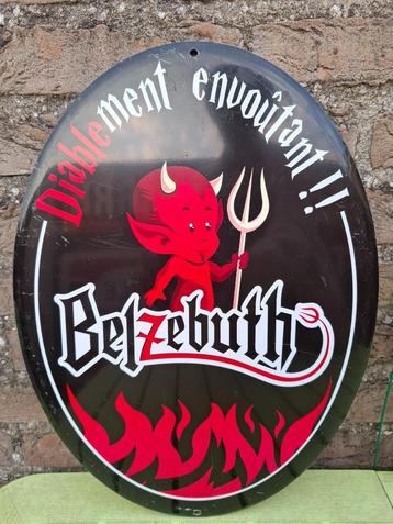 Reclamebord Belzebuth bier beschikbaar voor biedingen