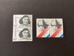 1980, bezetting en bevrijding, 1198-1199/ paartjes, Postzegels en Munten, Postzegels | Nederland, Verzenden, Na 1940, Postfris