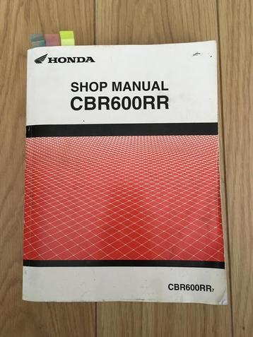 Origineel Honda CBR 600 RR SHOP MANUAL, werkplaats handboek. beschikbaar voor biedingen
