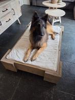 Hondenbed steigerhout, Ophalen