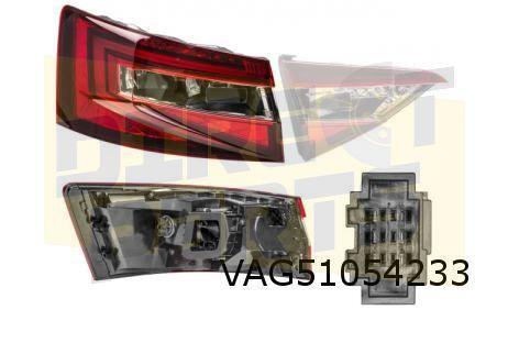 Skoda Superb (3/15-9/19) Achterlicht Links buiten (donker) (, Auto-onderdelen, Verlichting, Skoda, Nieuw, Verzenden