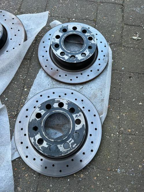 Gebruikte achter remschijven afkomstig volkswagen scirocco, Auto-onderdelen, Remmen en Aandrijving, Volkswagen, Gebruikt, Ophalen of Verzenden