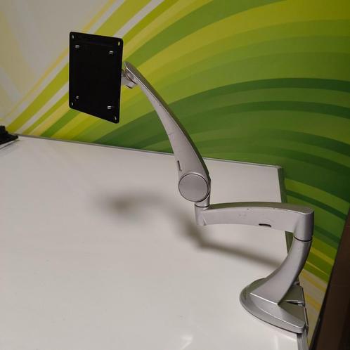 Neo-Flex Ergotron monitorarm, Computers en Software, Monitoren, Gebruikt, 60 Hz of minder, In hoogte verstelbaar, Draaibaar, Kantelbaar