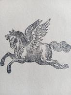 Albrecht Dürer (1471-1528) Pegasus Exlibris 1922, Antiek en Kunst, Kunst | Etsen en Gravures, Verzenden