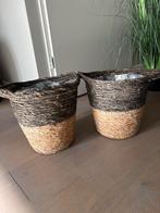 2x mand Intratuin, Ophalen, Mand, Rond, Zo goed als nieuw