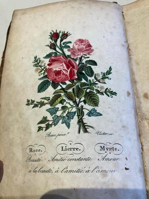 Langage des Fleurs (Charlotte Latour, ca 1815), Boeken, Overige Boeken, Gelezen, Ophalen of Verzenden