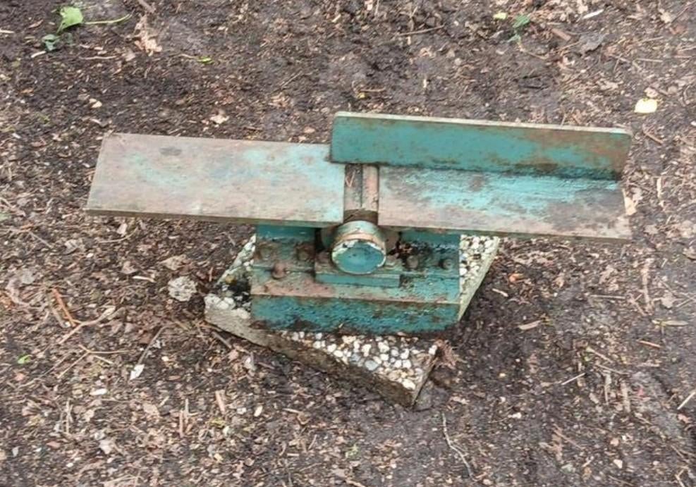 Schaafmachine / vlakbankje, Ophalen, Gebruikt