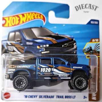 Hot Wheels '19 Chevy Silverado Trail Boss LT beschikbaar voor biedingen