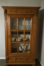 Landelijke eiken kast., Ophalen, Gebruikt, 25 tot 50 cm, 150 tot 200 cm