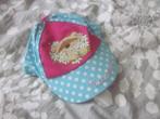Nieuw aqua/fuchsia/wit Fizzy Moon petje 2/6 jaar verstelbaar, Meisje, Nieuw, Ophalen of Verzenden, Pet