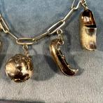 Gouden armband | 14K | 22,72gr | CFE bedels | 383373, Sieraden, Tassen en Uiterlijk, Armbanden, Ophalen of Verzenden, Zo goed als nieuw