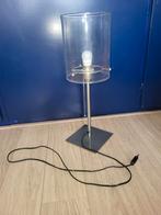 tafel lamp met trekkoord, Gebruikt, 50 tot 75 cm, Ophalen, Glas