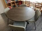 Ikea tafel en vier stoelen, Huis en Inrichting, Ophalen, 50 tot 100 cm, Rond, 50 tot 100 cm