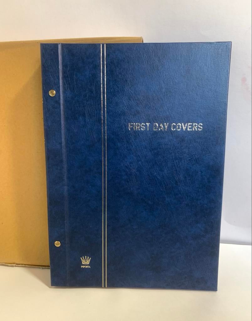 Importa Eerste Dag Enveloppen Album blauw, Ophalen of Verzenden, Nederland
