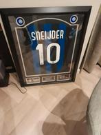 Gesigneerd shirt wesley sneijder 10 inter Milan, Ophalen of Verzenden, Zo goed als nieuw