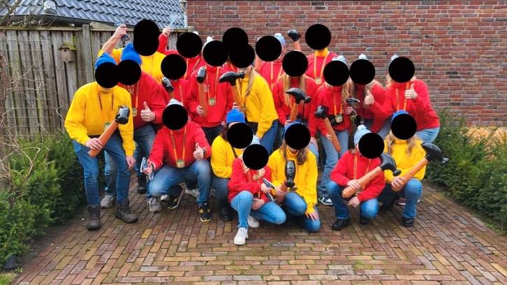 Buurman & Buurman Carnavalspakken - A je to!, Kinderen en Baby's, Carnavalskleding en Verkleedspullen, Zo goed als nieuw, Jongen of Meisje