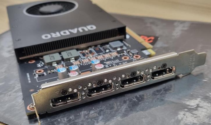 Nvidia Quadro P2200 5gb DDR5X ( in zeer nette staat), Computers en Software, Videokaarten, Zo goed als nieuw, Nvidia, PCI-Express 3.0