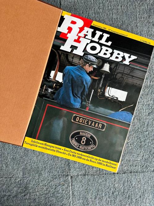 16 jaargangen Railhobby ingebonden 1990-2005, Hobby en Vrije tijd, Modeltreinen | H0, Zo goed als nieuw, Boek, Tijdschrift of Catalogus