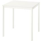 Gezocht: IKEA Vihals tafel wit 74x74cm, Huis en Inrichting, Tafels | Eettafels, Ophalen, Tot twee personen, 50 tot 100 cm, Zo goed als nieuw