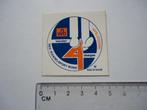 sticker oud Vierdaagse Apeldoorn wandel wandelsport NWB retr, Verzenden, Zo goed als nieuw, Bedrijf of Vereniging