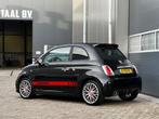 Fiat 500 1.4 T-Jet Abarth Elaborabile bj.2014 Autom|Cabrio|L, Auto's, Euro 5, 15 km/l, Gebruikt, Zwart
