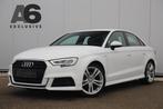 Audi A3 Limousine 30 TFSI Sport S Line Edition NAP! Automaat, Auto's, Gebruikt, Met garantie (alle), Wit, Origineel Nederlands