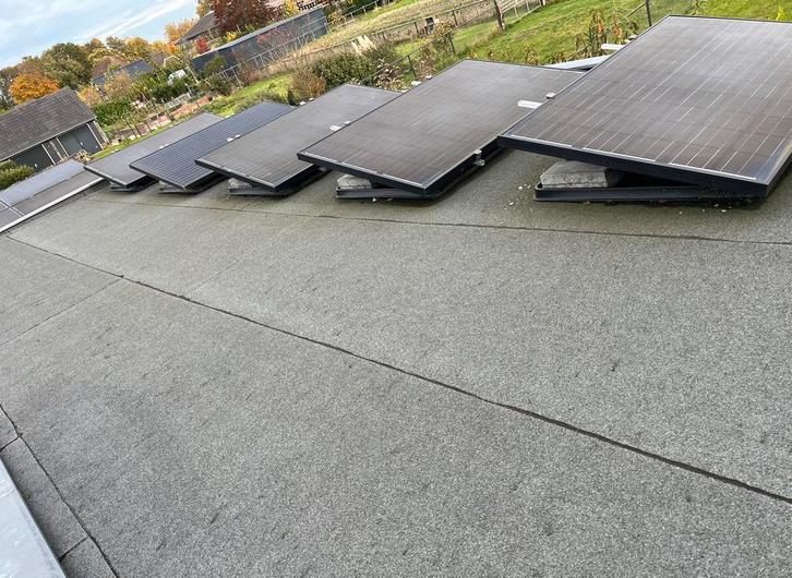 6x platdak, 6x pannendak bevestiging compleet, Doe-het-zelf en Verbouw, IJzerwaren en Bevestigingsmiddelen, Gebruikt, Overige typen