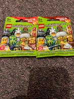 2x Lego Minifiguren Serie 14 - Hotdog Guy, Ophalen of Verzenden, Nieuw, Losse stenen, Lego