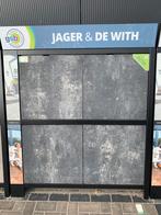 Terrastegel Piastrella 60x60x4 cm Grafito geimpreg. - J&W 4, Tuin en Terras, Tegels en Klinkers, Ophalen, Nieuw, 10 m² of meer