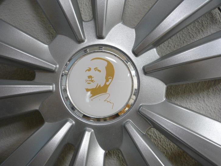 Erdogan naafstickers Gel caravan en camper 3D, Epoxy, Verzamelen, Stickers, Nieuw, Overige typen, Verzenden