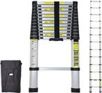 Nieuwe telescopische ladder 4,4 meter telescoopladder, Ophalen of Verzenden, Nieuw, Opvouwbaar of Inschuifbaar, 4 meter of meer