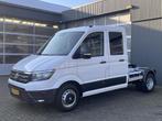 Volkswagen Crafter 50 2.0 TDI DC Be-trekker 5175 kg Trekgewi, Auto's, Bestelauto's, Gebruikt, 4 cilinders, Volkswagen, Wit