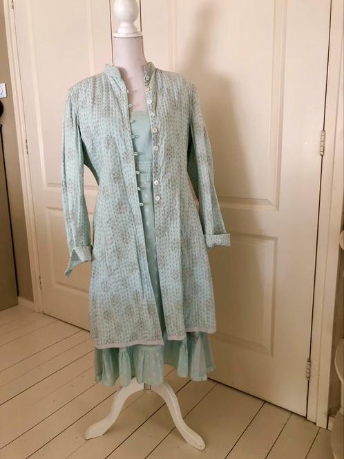 Noa Noa Jas ~ Jurk / 100% Cotton / L / Pastel Groen, Kleding | Dames, Gelegenheidskleding, Zo goed als nieuw, Cocktailjurk, Maat 42/44 (L)