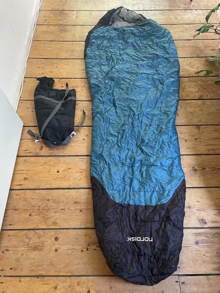 Nordisk Canute mummy slaapzak XL -3, Caravans en Kamperen, Slaapzakken, Zo goed als nieuw, Ophalen of Verzenden