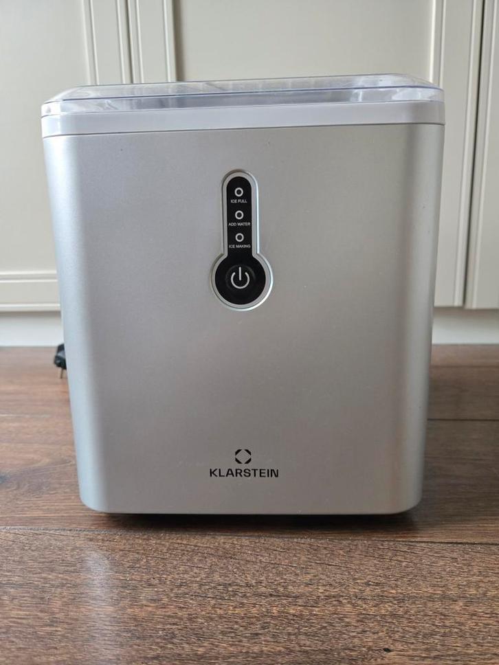 Klarstein Ijsblokjesmachine - Perfect voor de Zomer!, Witgoed en Apparatuur, IJsmachines, Zo goed als nieuw, Zelfvriezend, Ophalen