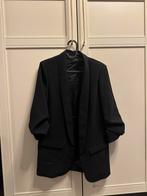 Zwarte blazer Zara S M nieuw met plooi, Nieuw, Ophalen of Verzenden, Jasje, Maat 36 (S)