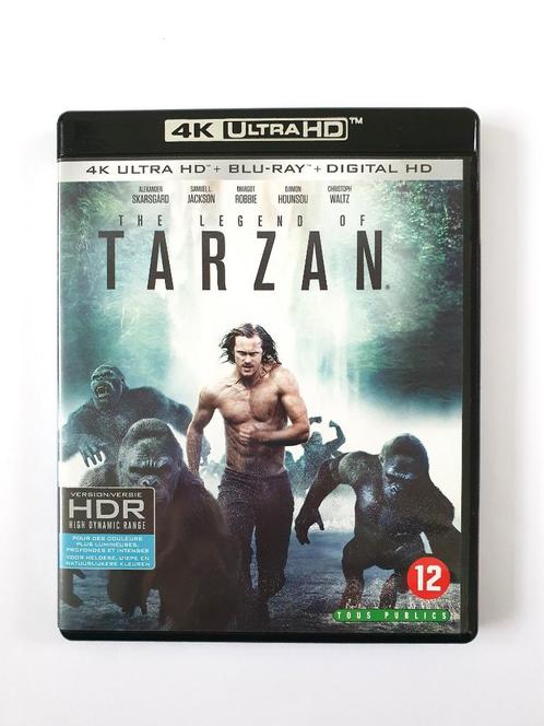 The Legend Of Tarzan - 4K Ultra HD (2 disc), Cd's en Dvd's, Blu-ray, Zo goed als nieuw, Actie, Ophalen of Verzenden